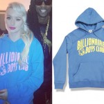 Iggy Azalea: Billionaire Boys Club Hoodie