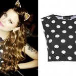 Juliet Simms: Polka Dot Crop Top