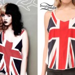 Melanie Martinez: British Flag Tank Top