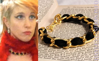 Hayley Williams gold chain necklace