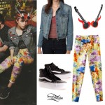 Hayley Williams: Lava Printed Jeans