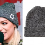 Jenna McDougall: Black and White Speckled Beanie