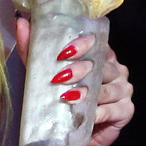 Lady Gaga Red Nails | Steal Her Style