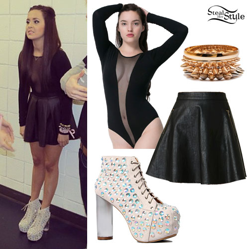 Megan Mace: Lita Jewel Boots Outfit