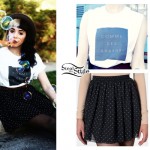 Melanie Martinez: Brashy Tee, Polka Dot Skirt