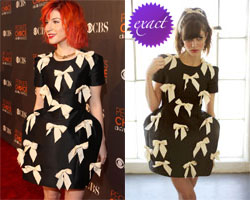 People's Choice Awards bow dress - Hayley Williams