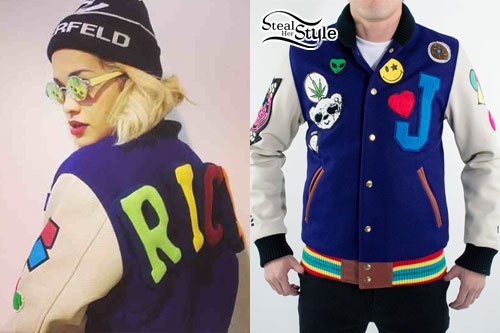 Rita Ora: RICH Plush Jacket