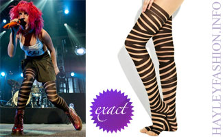 Hayley Williams in Wolford Bandage Tights