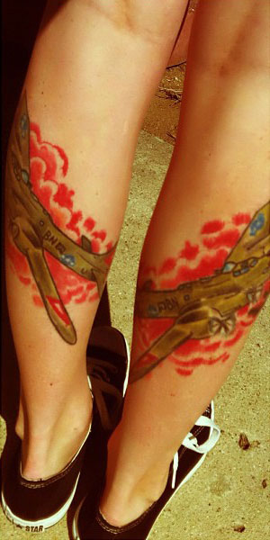 B-17 - Military Tattoos - Last Sparrow Tattoo