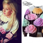 Ellie Goulding: 'RIP Diet' Cupcake Sweater