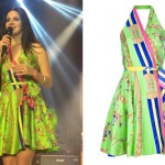 Lana Del Rey: Equestrian Print Dress