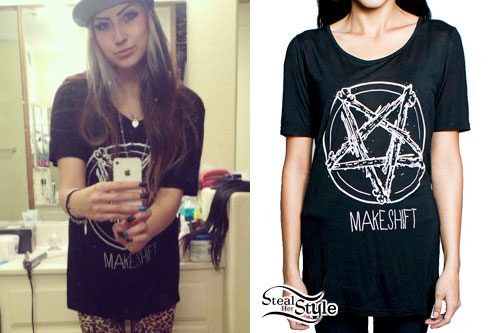 Allison Green: Pentagram Bones T-Shirt