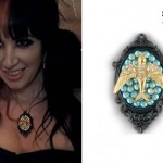 Ash Costello: Rhinestone Sparrow Pendant