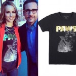 Bridgit Mendler: PAWS Cat T-Shirt
