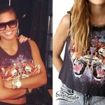 Cassie: Tiger Galaxy Muscle Tee