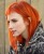 Hayley Williams Orange Baby Bangs Hairstyle | Steal Her Style