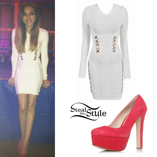 Jade Thirlwall at the Fight The Cancer White Collar Boxing event June 29th, 2013 - photo: twitter