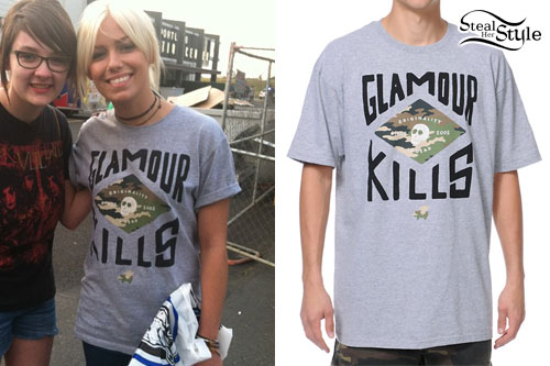 Jenna McDougall: Glamour Kills Camo Tee