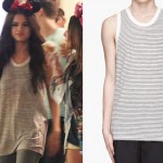 Selena Gomez: Striped Tank