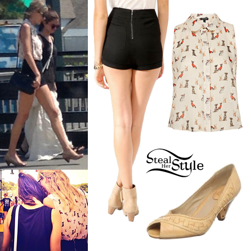 Taylor Swift out in Mystic with Selena Gomez June 21st, 2013 - photos: twitter/twitter