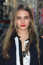 Cara Delevingne Straight Ash Blonde Angled, Messy Hairstyle | Steal Her ...