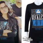 Becky G: 'Reckless Love' Long Sleeve Top
