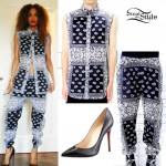 Ciara: Bandana Print Blouse & Pants