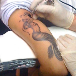 dev-mermaid-arm-tattoo