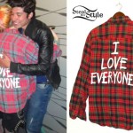 Hayley Williams: 'I Love Everyone' Plaid Shirt