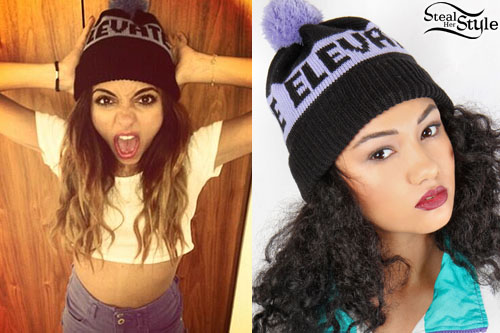 "Yeay order just arrived! Rockin me new @EDUCATEELEVATE gear xxjadexx" - Jade Thirlwall on twitter