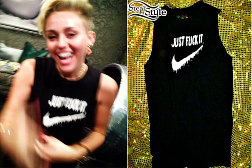 photo posted by Miley Cyrus to Twitter
