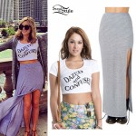 Mindy White: Dazed and Confused Crop Top