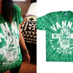 Tay Jardine: Green Tie Dye Vanna T-Shirt