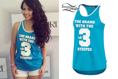 Becky G: The Brand With The 3 Stripes Tank Top