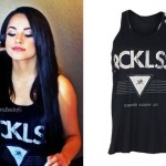 Becky G: Black RCKLSS Tank Top