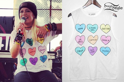 Jenna McDougall: Conversation Hearts T-Shirt