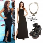 Jesy Nelson: 2013 TCA's Outfit