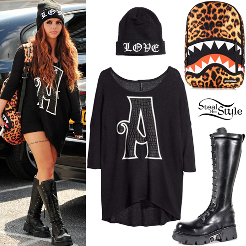 Jesy Nelson out and about in London. August 19th, 2013 – photo: little-mix.org