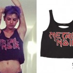 Juliet Simms: Metal Noir Tank Top