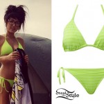 Melissa Marie Green: Lime Green Bikini