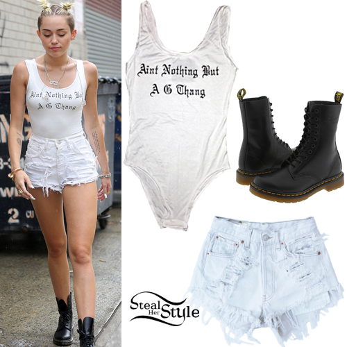 Miley Cyrus out and about in Brooklyn - photo: mileyhq