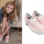 G Hannelius: Light Pink Sneakers