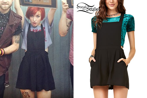 Hayley Williams: Pinafore Shorts