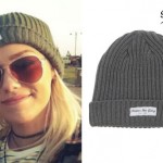 Jenna McDougall: Grey Ribbed Beanie