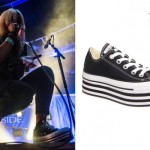 Jenna McDougall: Platform Converse Sneakers