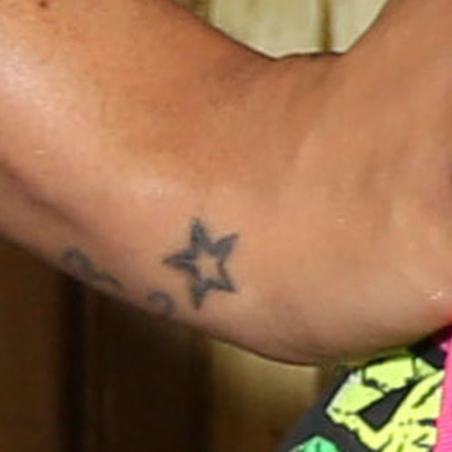 wrist tattoos for men star
