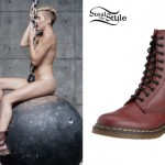 Miley Cyrus: Wrecking Ball Boots