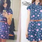 Tay Jardine: Belted Floral Dress