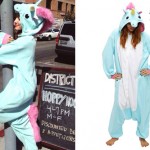 Ariana Grande: Blue Unicorn Onesie