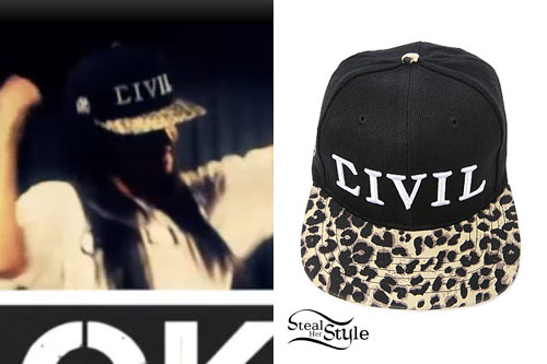 Becky G: Civil Leopard Hat